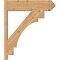 Ekena Millwork Merced Smooth Arts and Crafts Outlooker, Western Red Cedar, 7 1/2"W x 28"D x 32"H OUT08X28X32MRC03SWR - alternate 4
